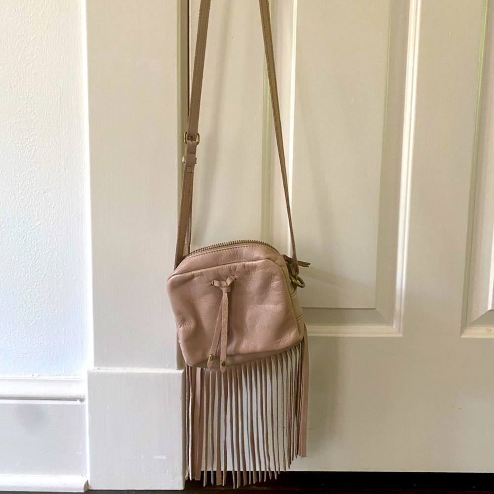 Lucy Brand crossbody purse with fringe